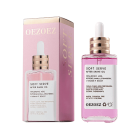 Soft Serve After Shave Oil -Strawberry &Vanilla Scent Repairing Oil After Shaving For Men And Women (Option: 3pcs)